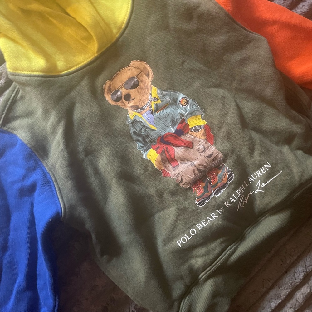 Kids' Ralph Lauren Polo Multicolor Hoodie
